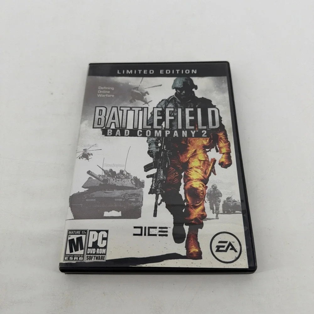 Battlefield: Bad Company 2 (PC, 2010) Limited Edition CIB